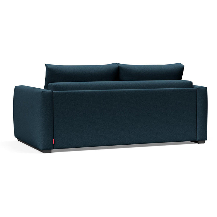 The Decorators: Canapea extensibila cu cotiere Cosial Argus Navy Blue 180x195cm