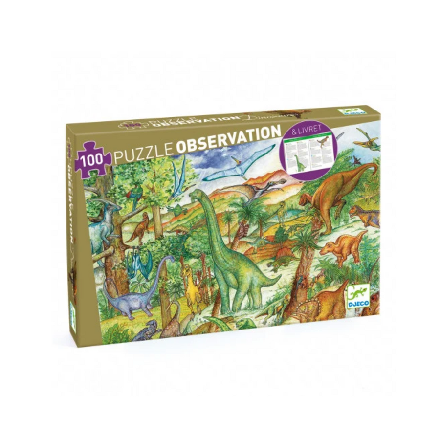 The Decorators: Puzzle Djeco Dinozauri