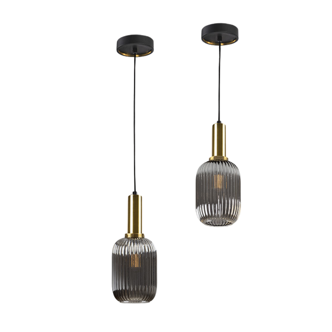 Pendant Schuller Norma 1 Abajur Smoke Grey