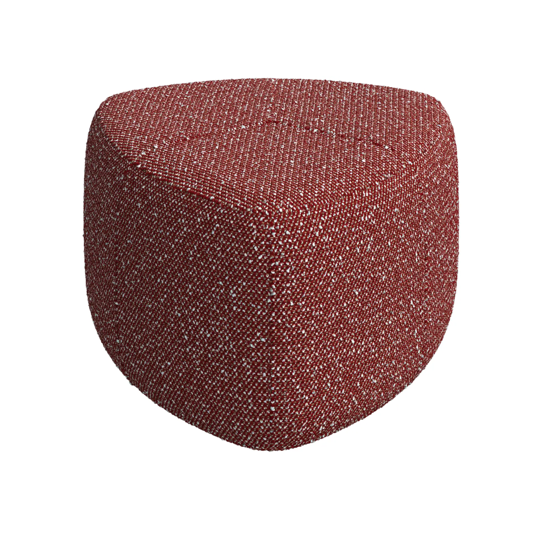 The Decorators: Taburet BoConcept Bermuda Red Avellino