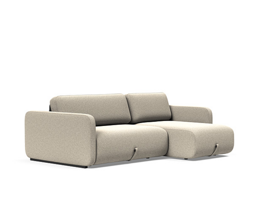 The Decorators: Canapea extensibila Vogan Lounger Bouclé Beige