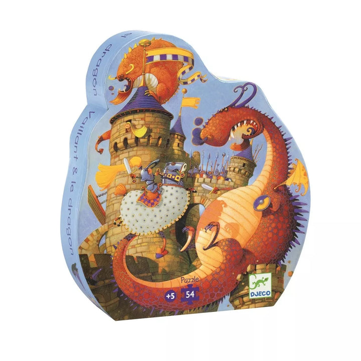 The Decorators: Puzzle Djeco Cavaler si Dragon