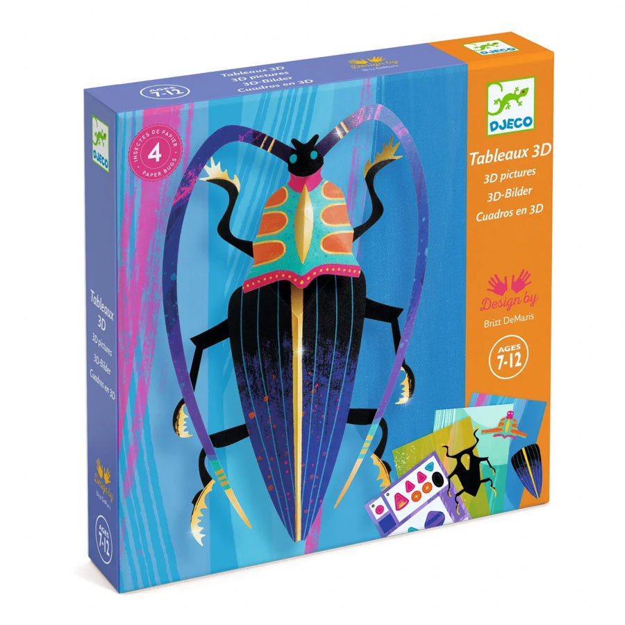 The Decorators: Set Creativ Djeco Insecte Stralucitoare