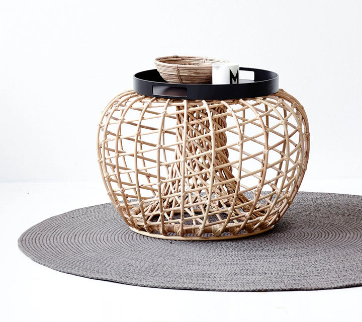 The Decorators: Masuta de cafea rotunda Cane-line Nest 65 cm