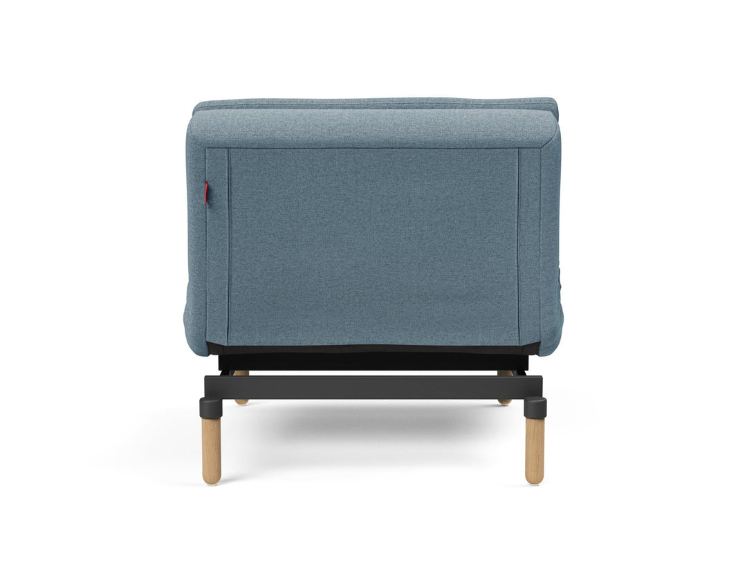 The Decorators: Fotoliu recliner Dublexo Stem Soft Indigo