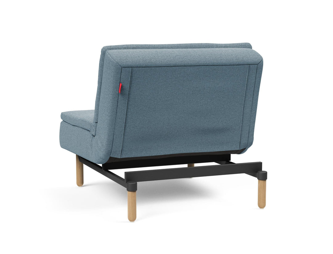 The Decorators: Fotoliu recliner Dublexo Stem Soft Indigo