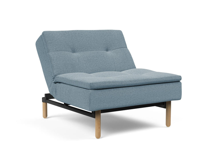 The Decorators: Fotoliu recliner Dublexo Stem Soft Indigo