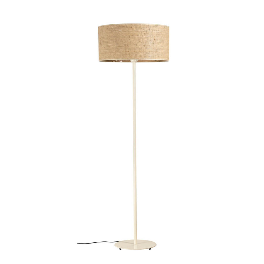 The Decorators: Lampadar VOX Strapo, crem, diametru 50 cm