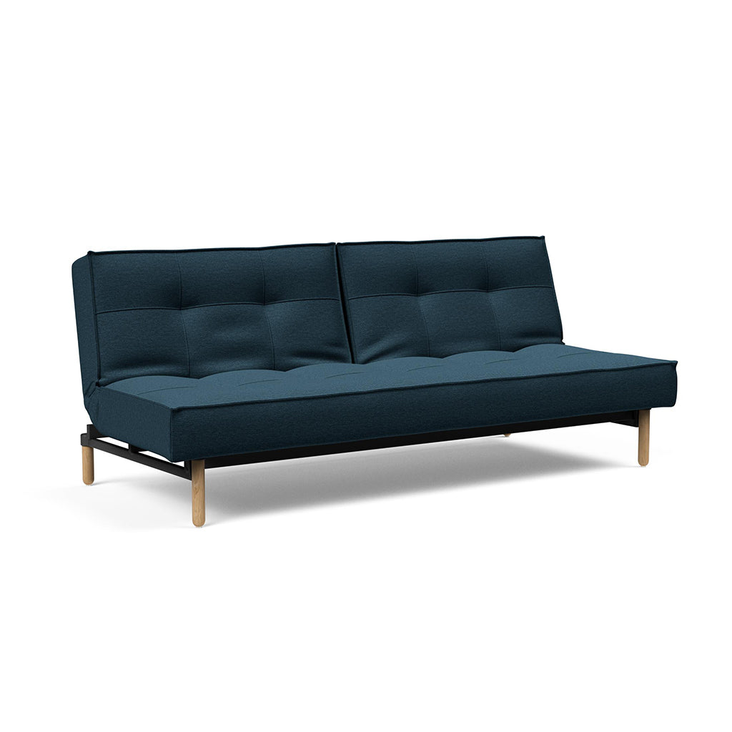 The Decorators: Canapea extensibila Splitback Stem Argus Navy Blue 115x210cm