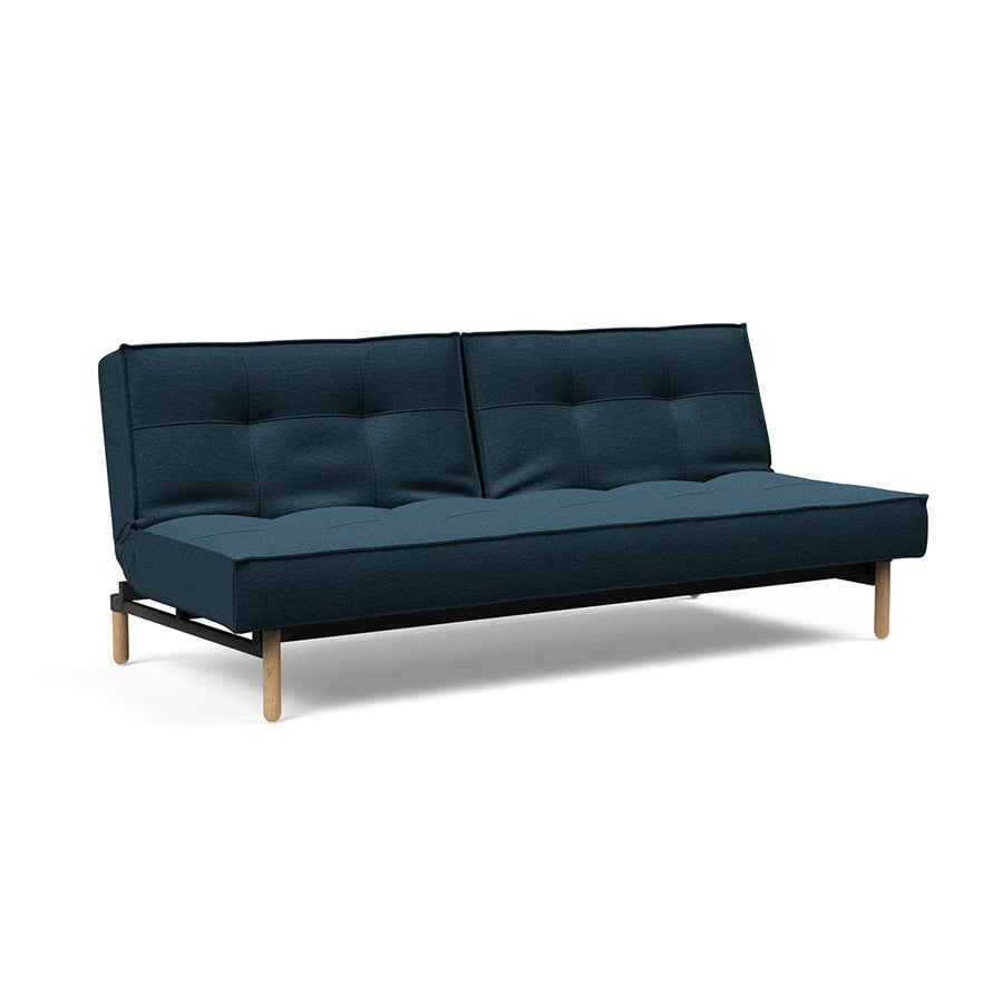 The Decorators: Canapea extensibila Splitback Stem Argus Navy Blue 115x210cm