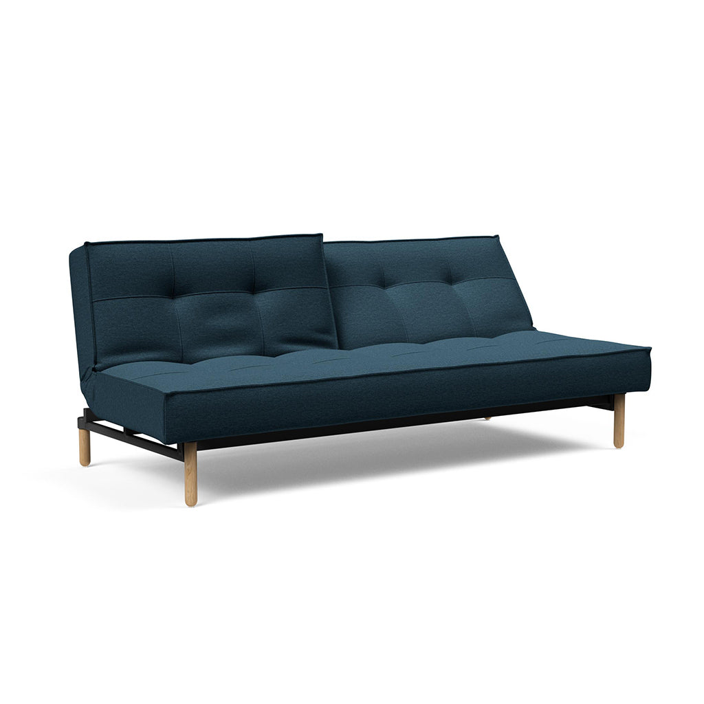 The Decorators: Canapea extensibila Splitback Stem Argus Navy Blue 115x210cm