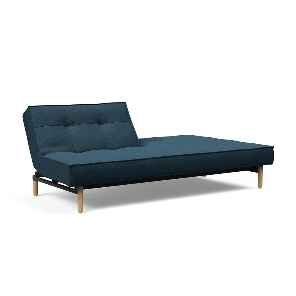 The Decorators: Canapea extensibila Splitback Stem Argus Navy Blue 115x210cm