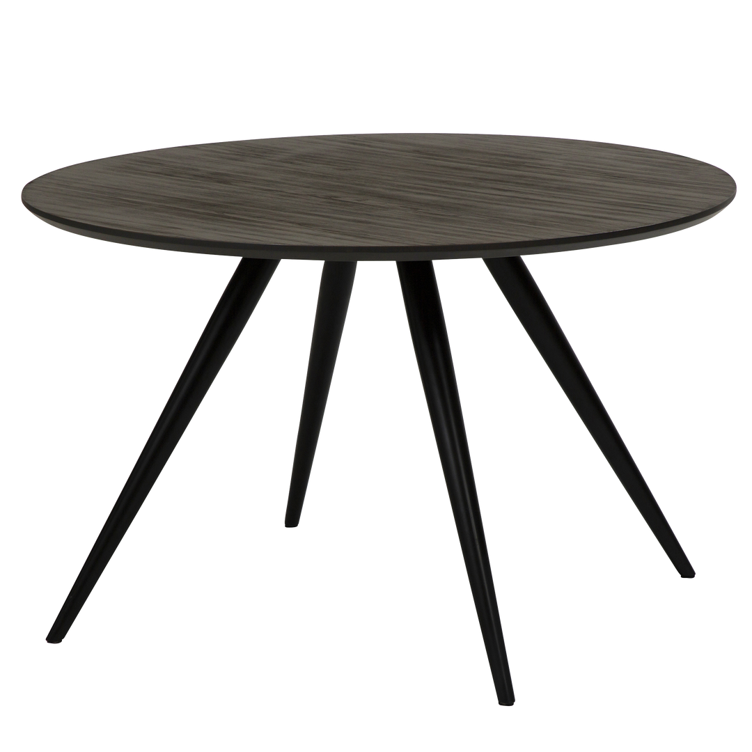 The Decorators: Masa dining DanForm ECLIPSE, rotunda, ⌀120cm, Grey stained ash